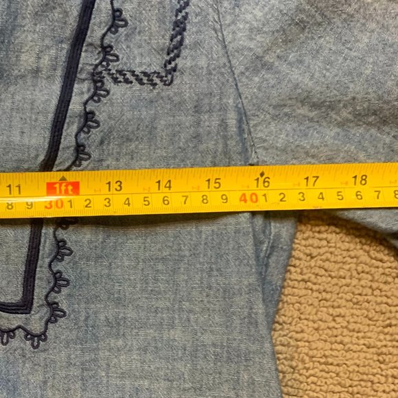 J Crew Mercantile Embroidered Top - Picture 9 of 9